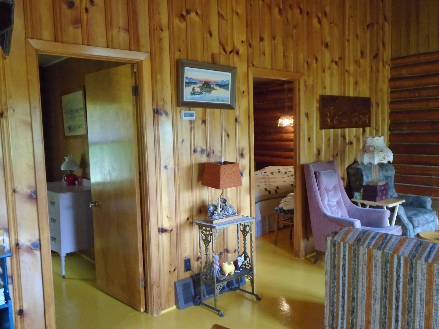 Chalet lac kiamika
