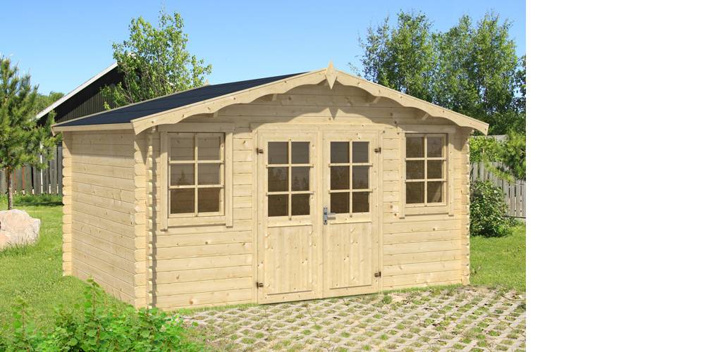 Chalet de jardin bois
