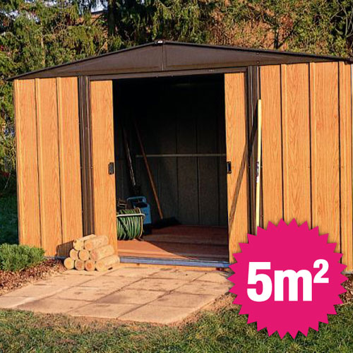 Abri jardin en metal

