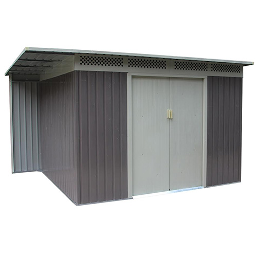 Abri de jardin 9m2 metal
