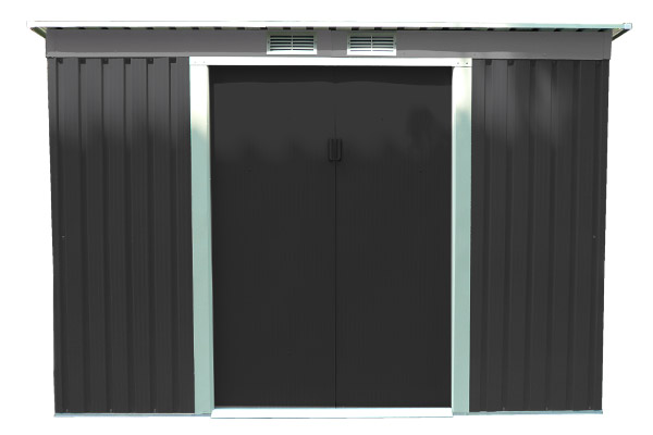 Abri jardin metal adossable
