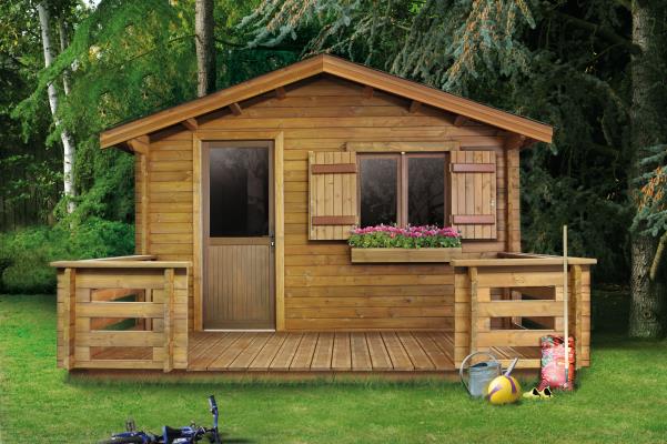 Abri jardin 4m x 4m
