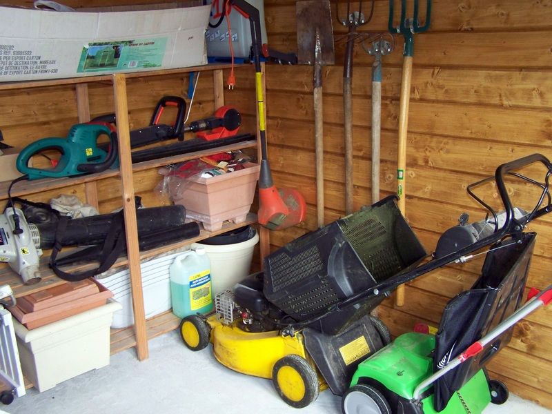 Cabane jardin amenage
