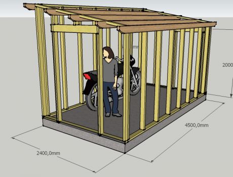 Cabane jardin sur mesure
