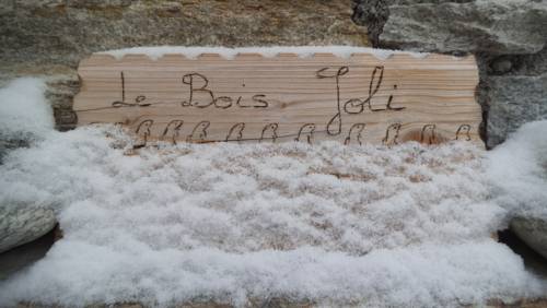 Chalet bois joli bonneval

