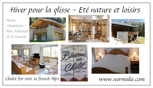 Chalet montagne orcieres merlette
