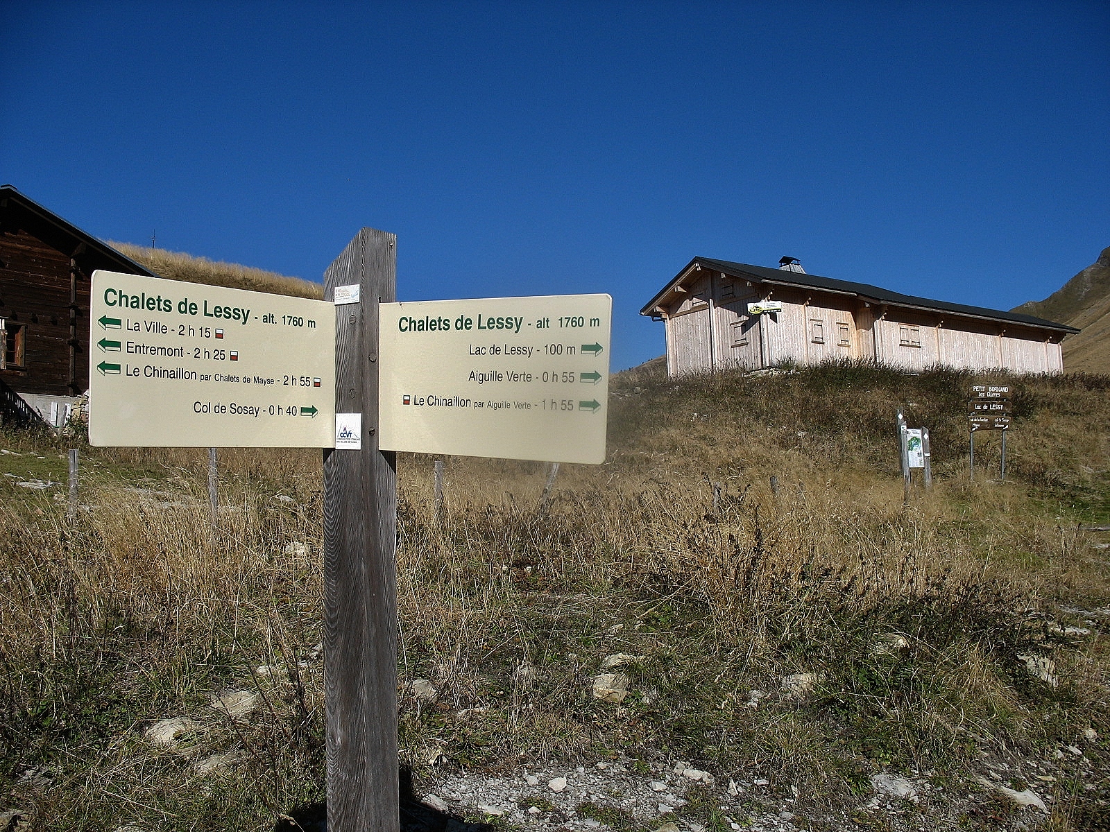 Chalet du lac ouverture
