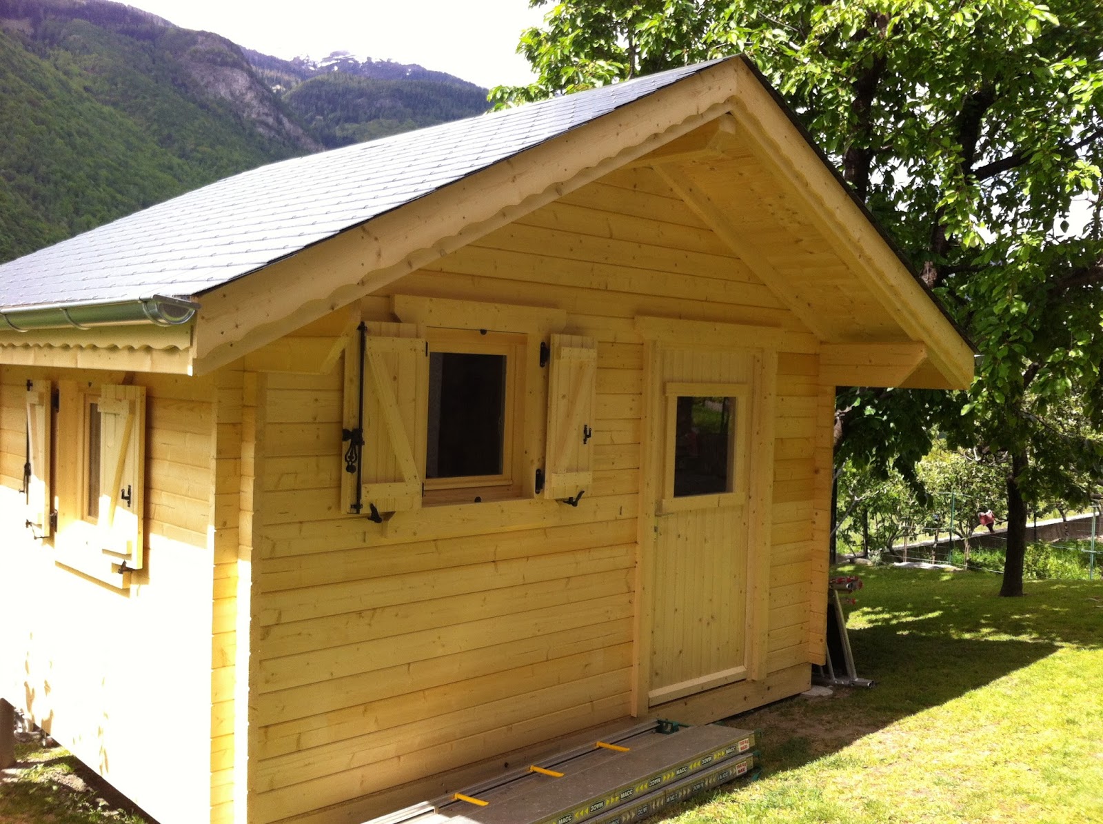 Chalet de jardin savoyard
