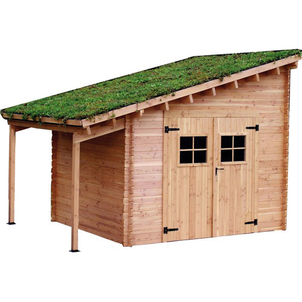Toiture d'abri de jardin
