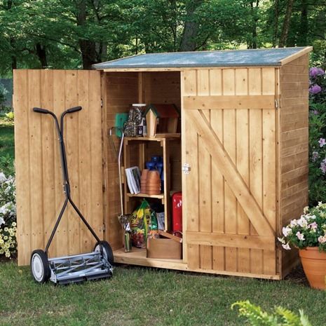 Petit abri de jardin en bois pas cher
