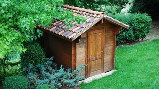 Cabane jardin taxe locale
