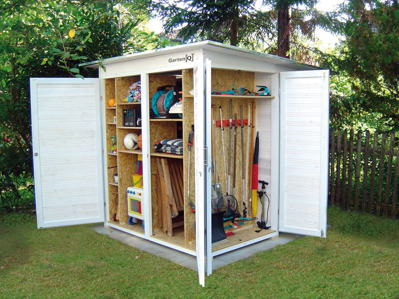 Cabane de jardin rustique
