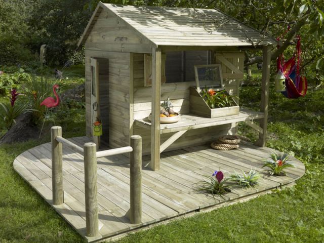 Cabane jardin castorama
