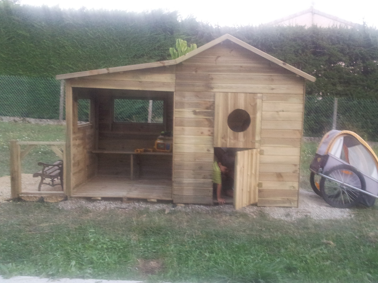 Cabane de jardin hacienda
