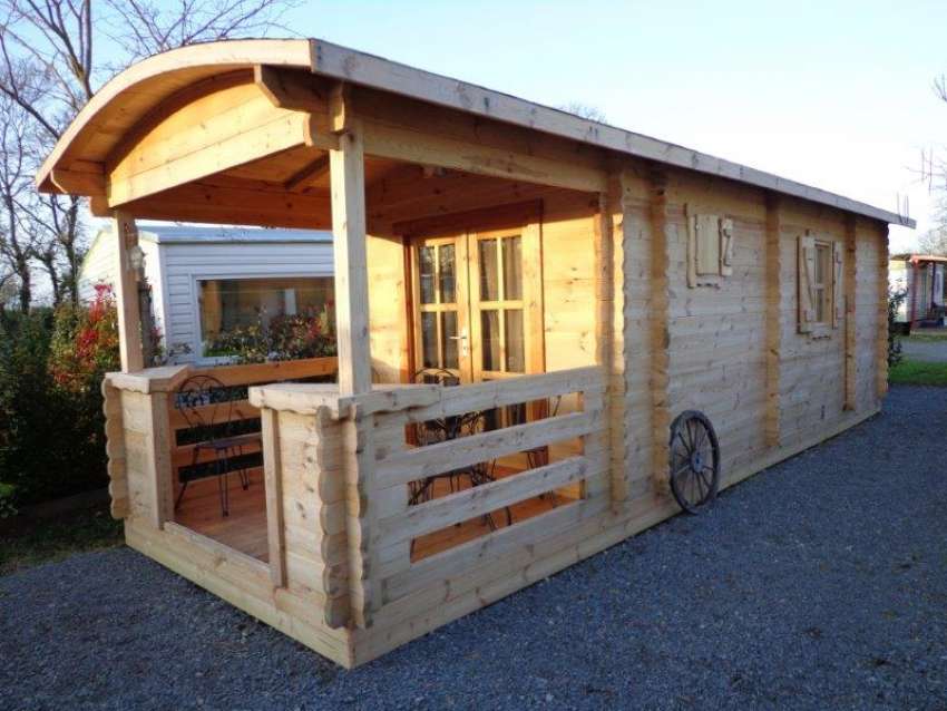 Chalet de jardin en bois en kit
