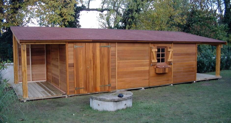 Abri jardin bois yvelines
