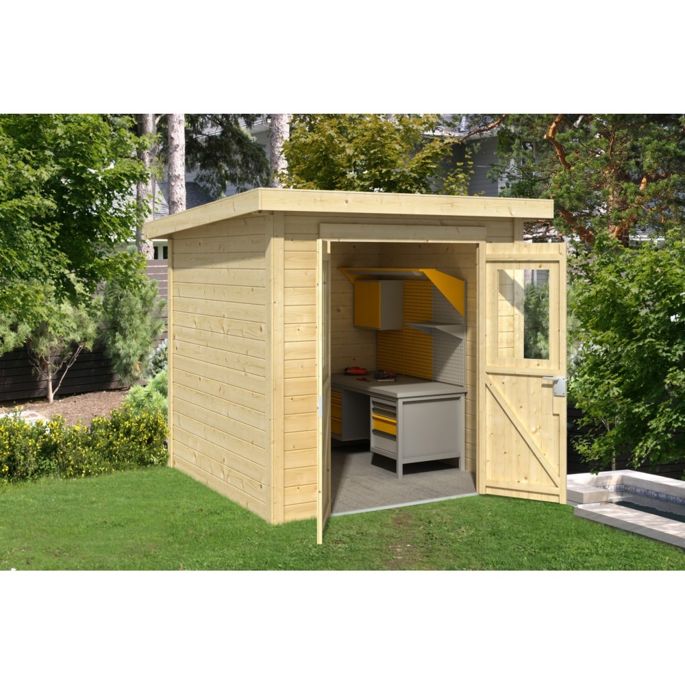 Abri jardin metal bricorama
