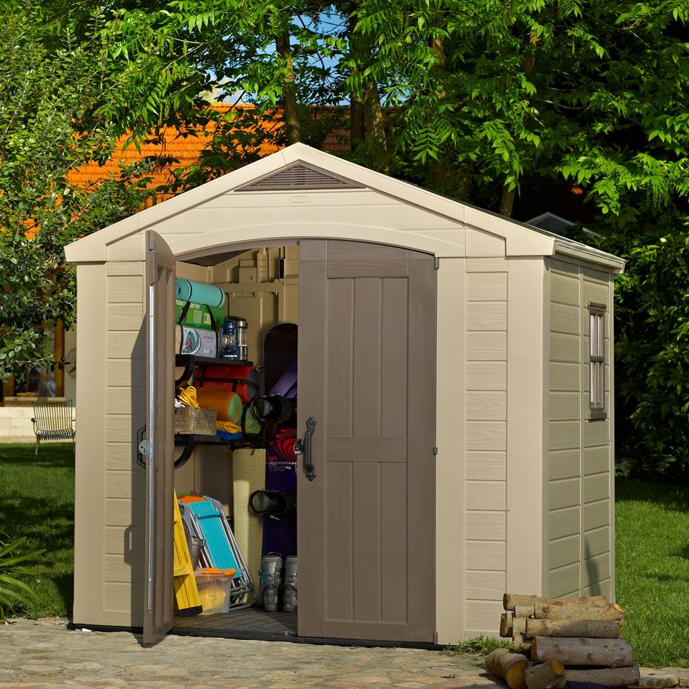 Abri jardin resine shaf
