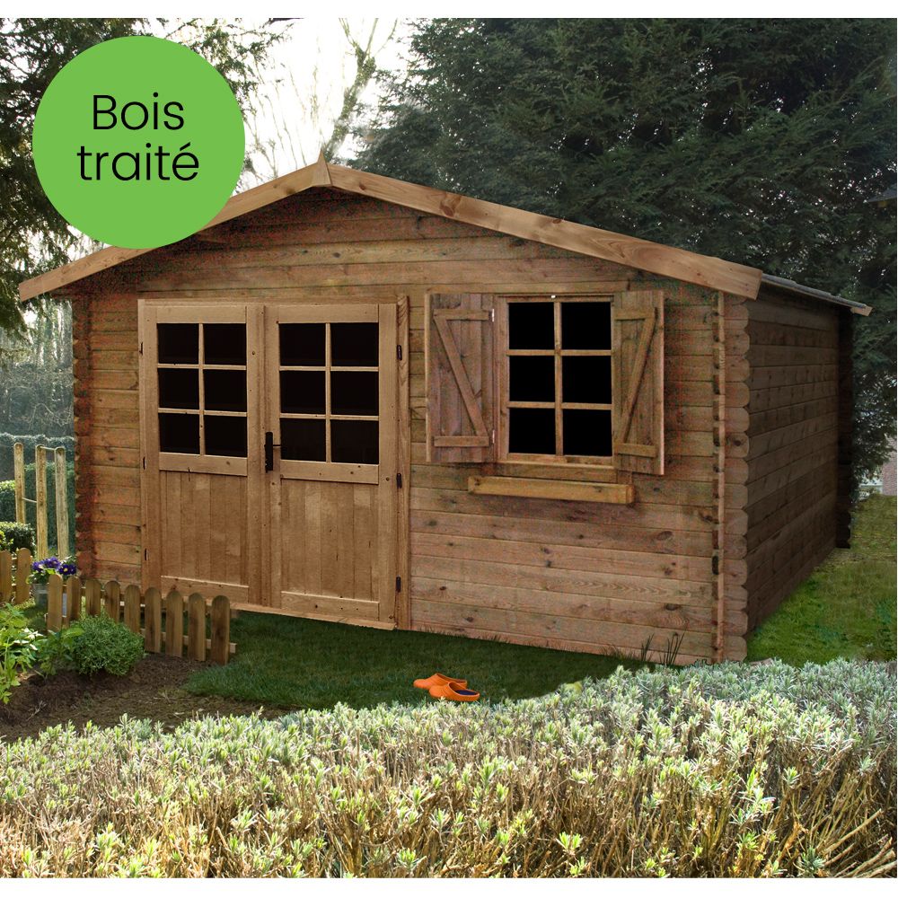 Abri de jardin en bois a construire
