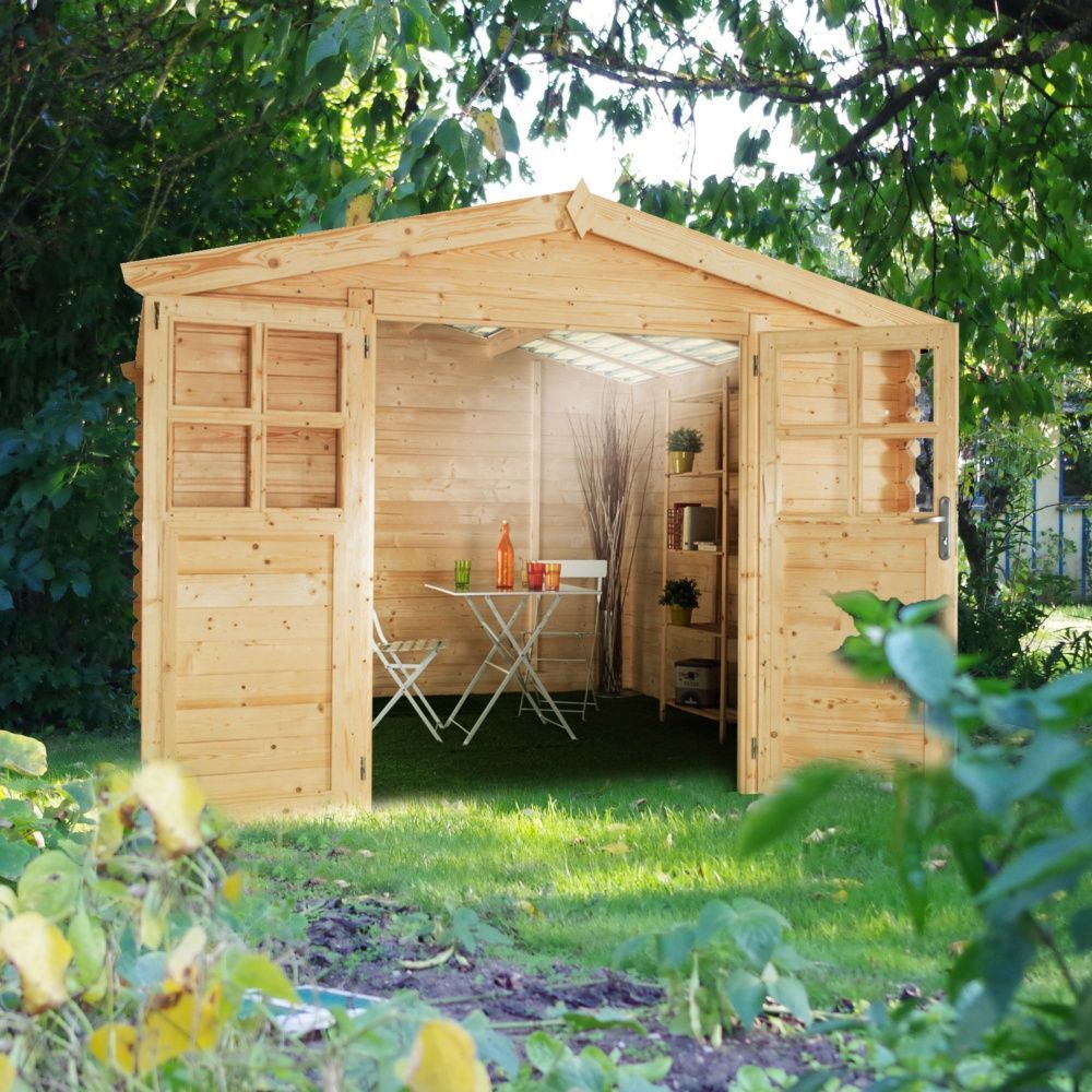 Cabane jardin gamm vert
