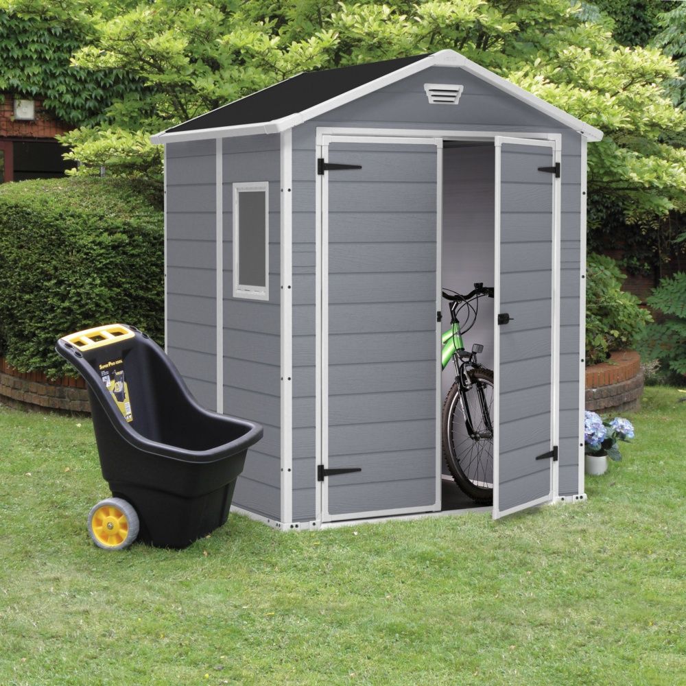 Abri de jardin pvc premium 86 vert
