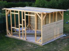 Construction d'abri de jardin
