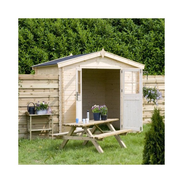 Abri de jardin 7 40 m2 niagara bois 28mm
