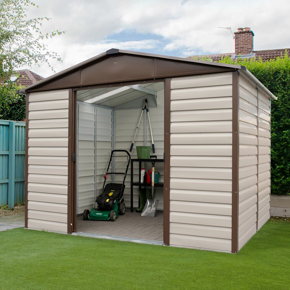 Abris de jardin metal double paroi
