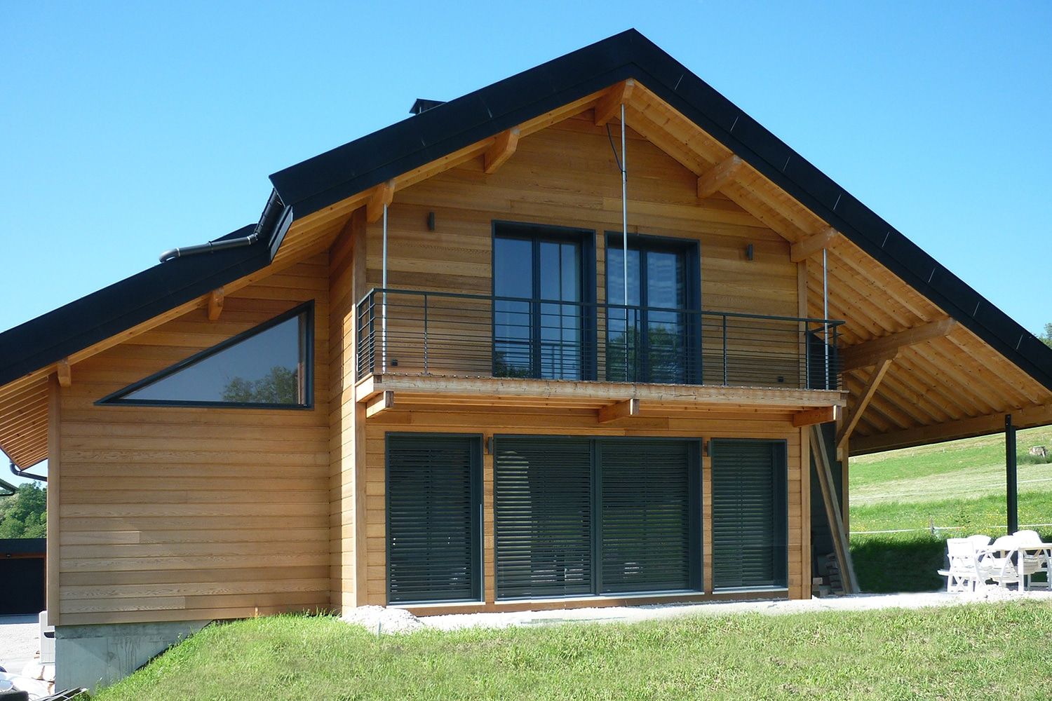 Chalet bois bbc