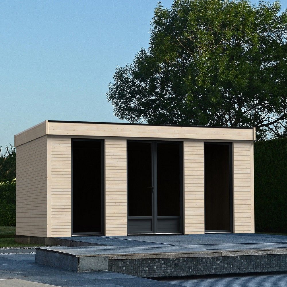 Chalet bois gamm vert