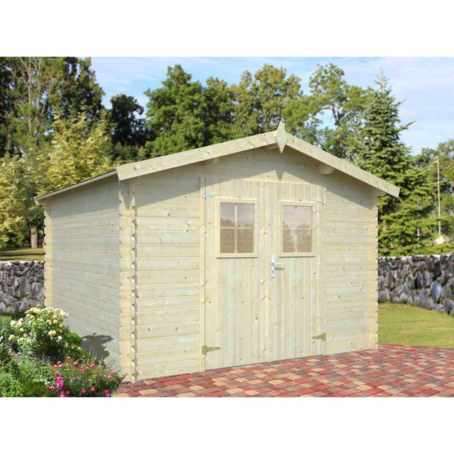 Abri jardin bois redoute
