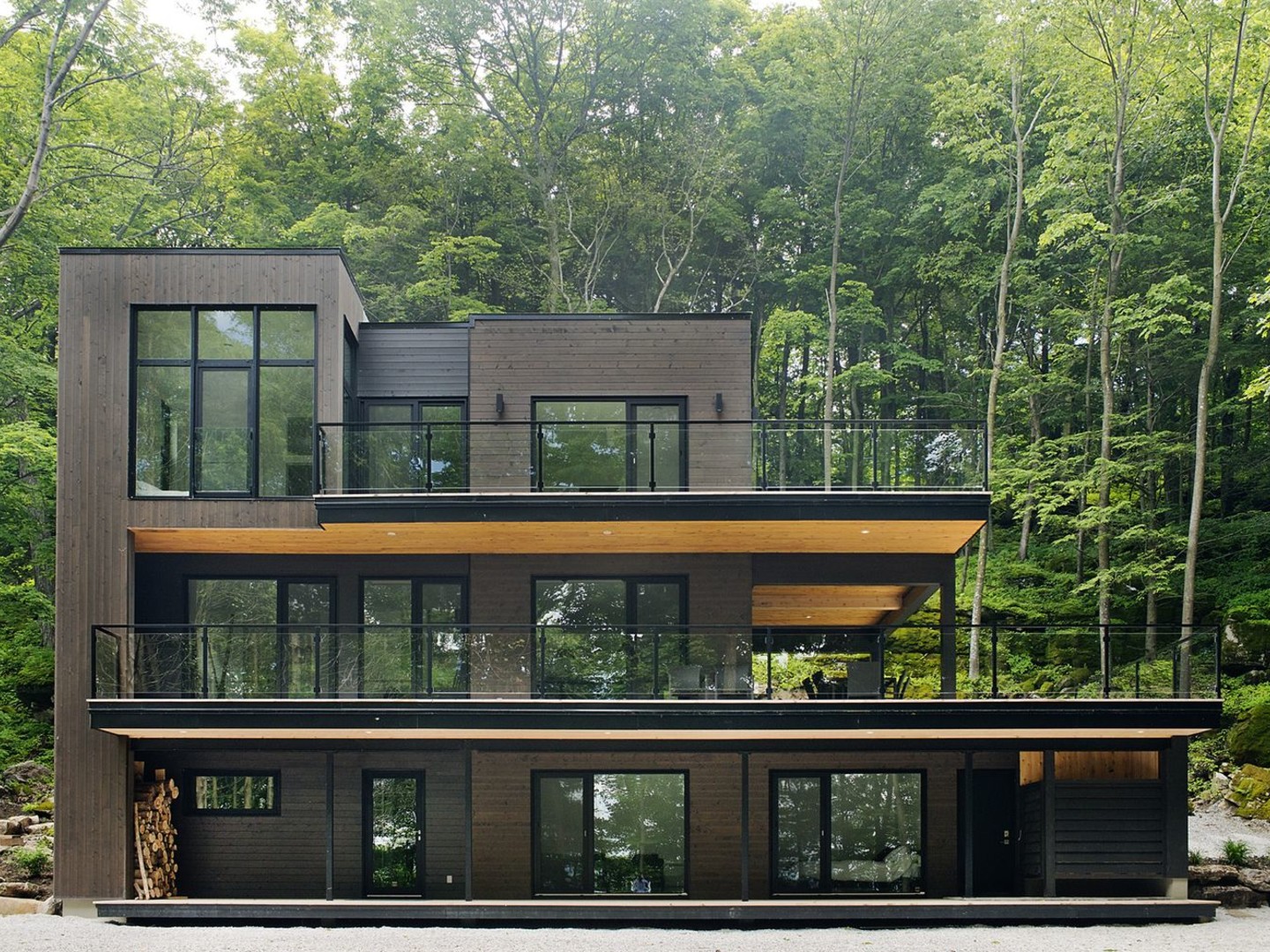 Chalet bord du lac quebec
