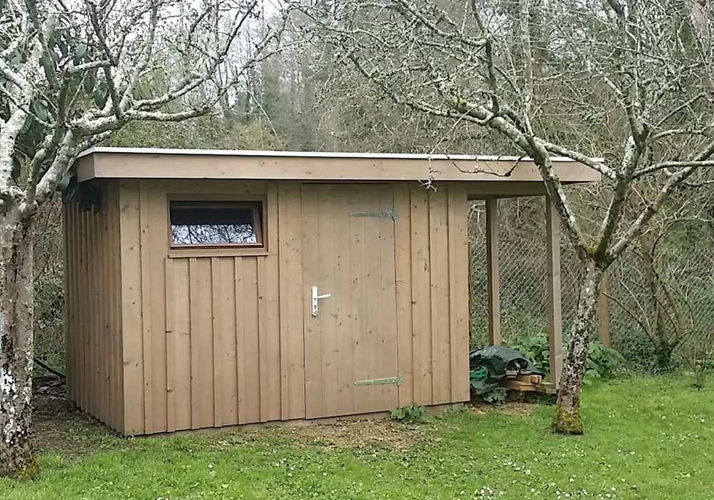 Abri jardin leglise cestas
