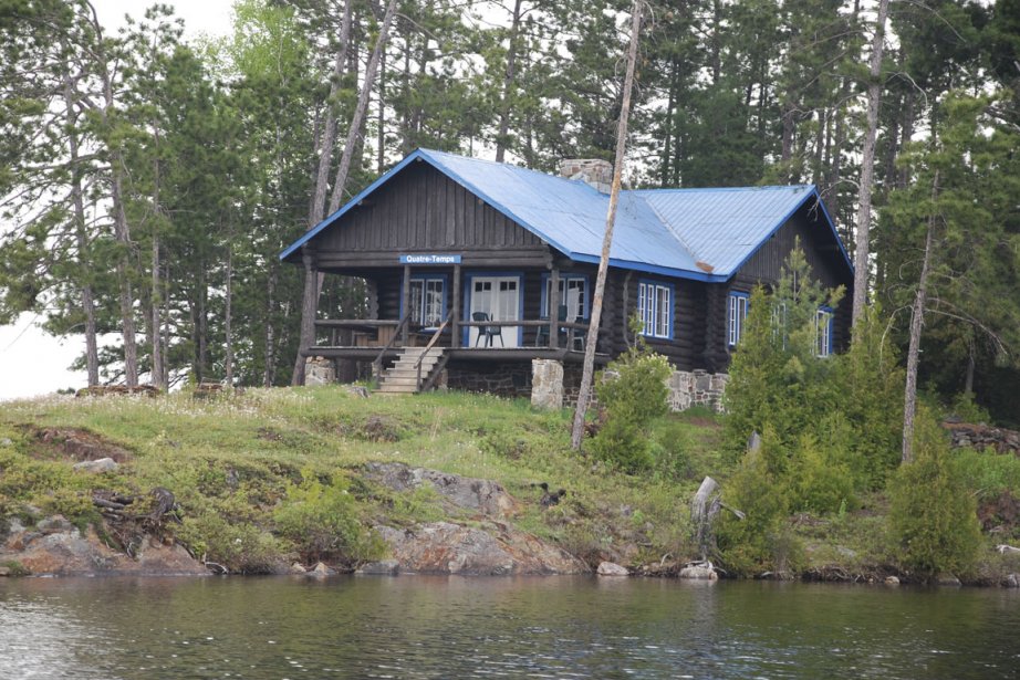 Chalet a vendre bord du lac echo
