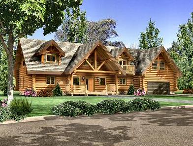 Chalet en rondin
