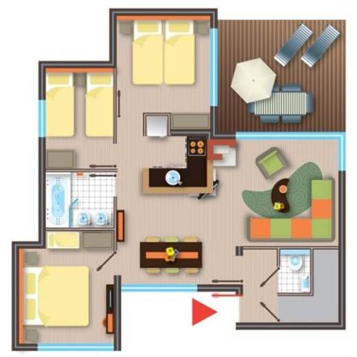 Cottage premium eden (ch286)