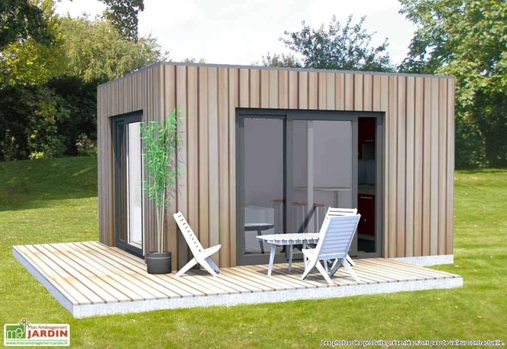 Abris de jardin bois habitables
