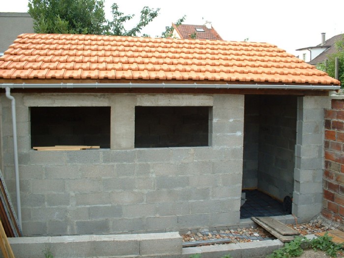 Cabane jardin en dur
