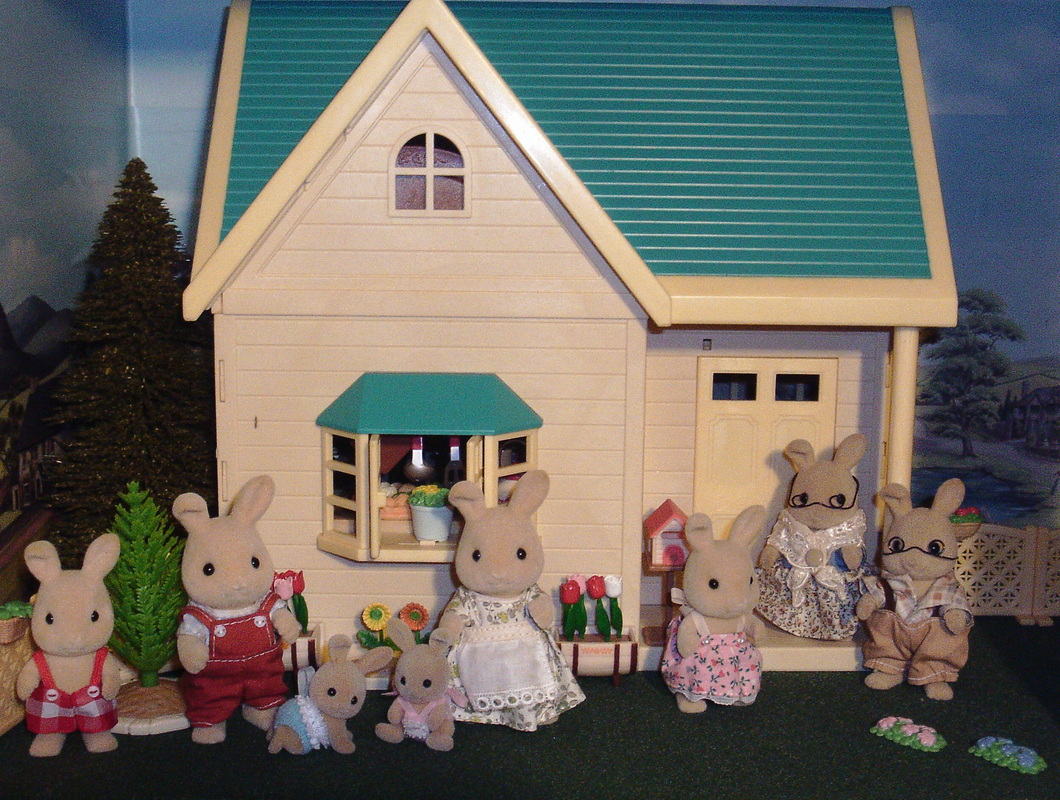 Sylvanian thatched cottage
