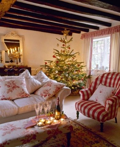 Cottage xmas decorations