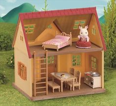 Set maison cottage cozy sylvanian