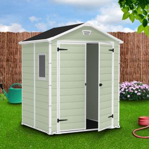 Abri de jardin en résine horizon 77 keter
