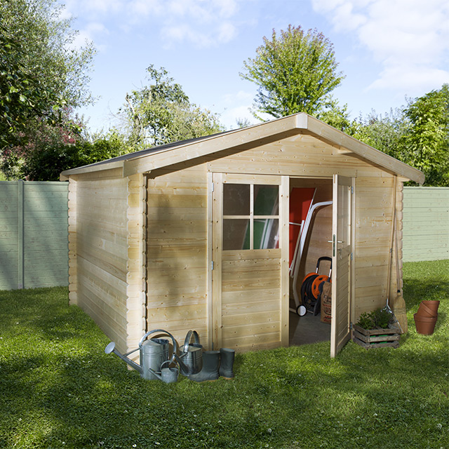 Abri de jardin alost castorama
