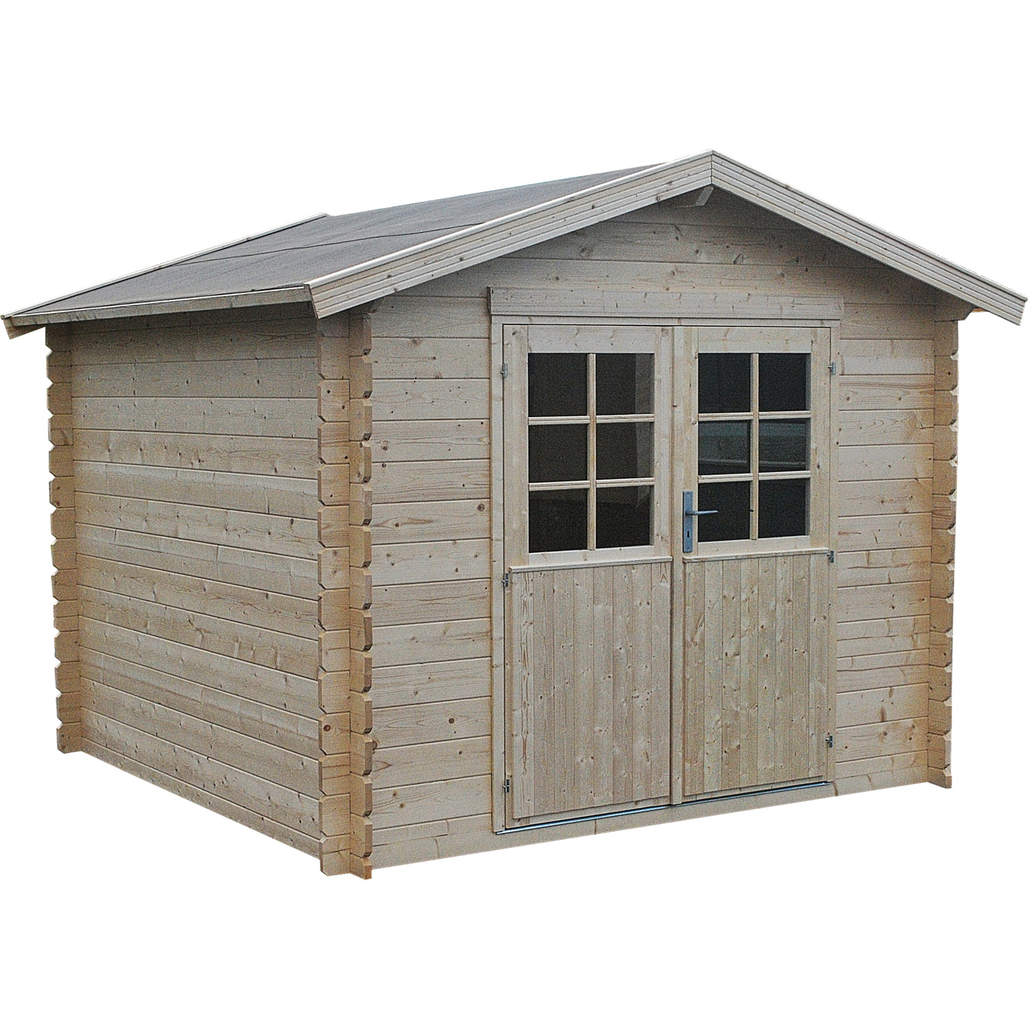 Abri de jardin en bois naterial negran
