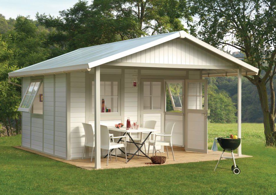 Abri jardin pvc jardiland
