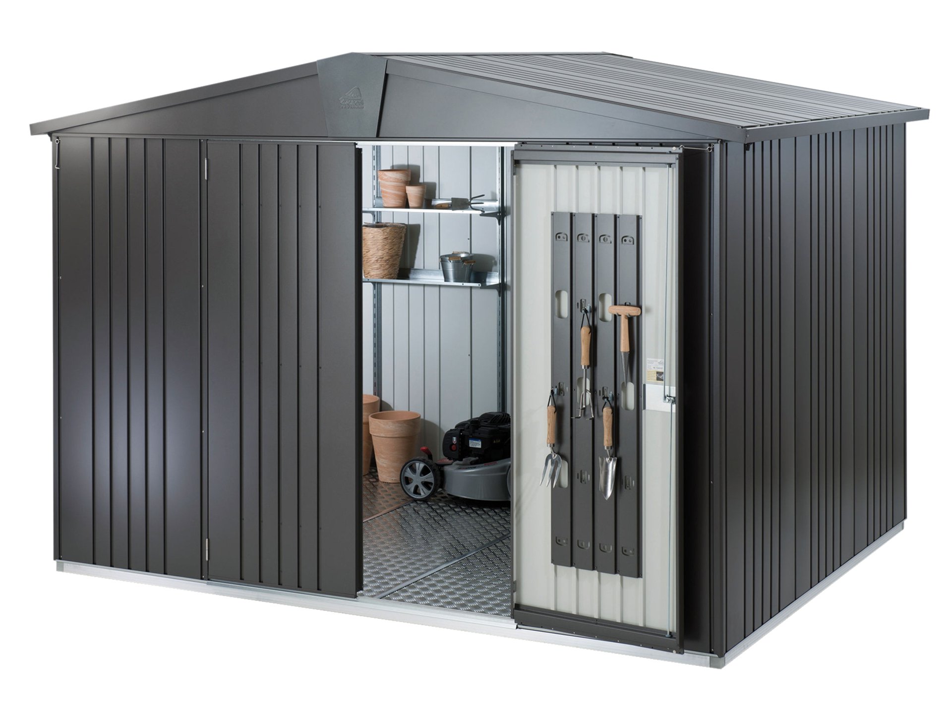 Abri jardin metal promo