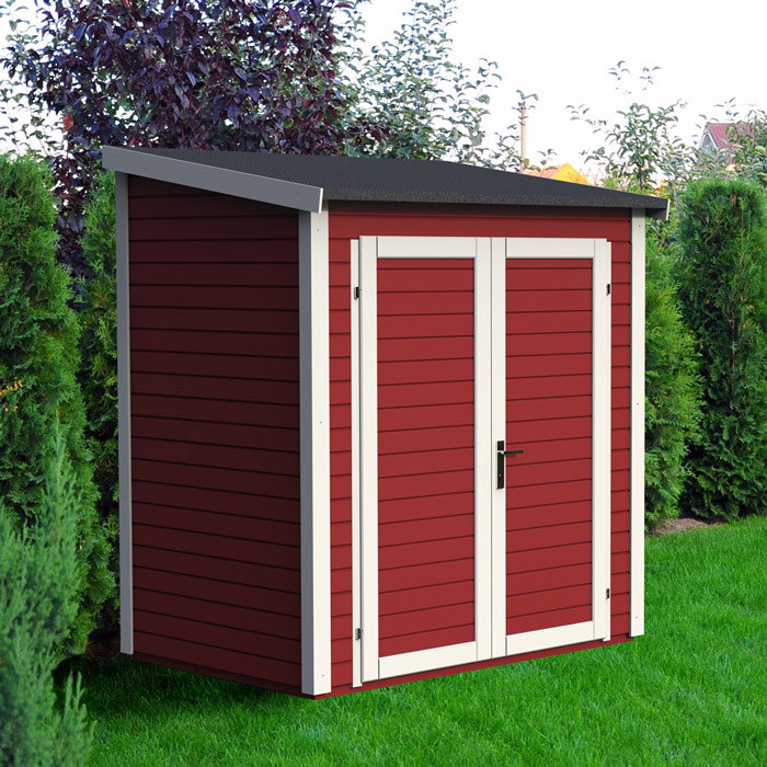 Abris jardin resine ou bois
