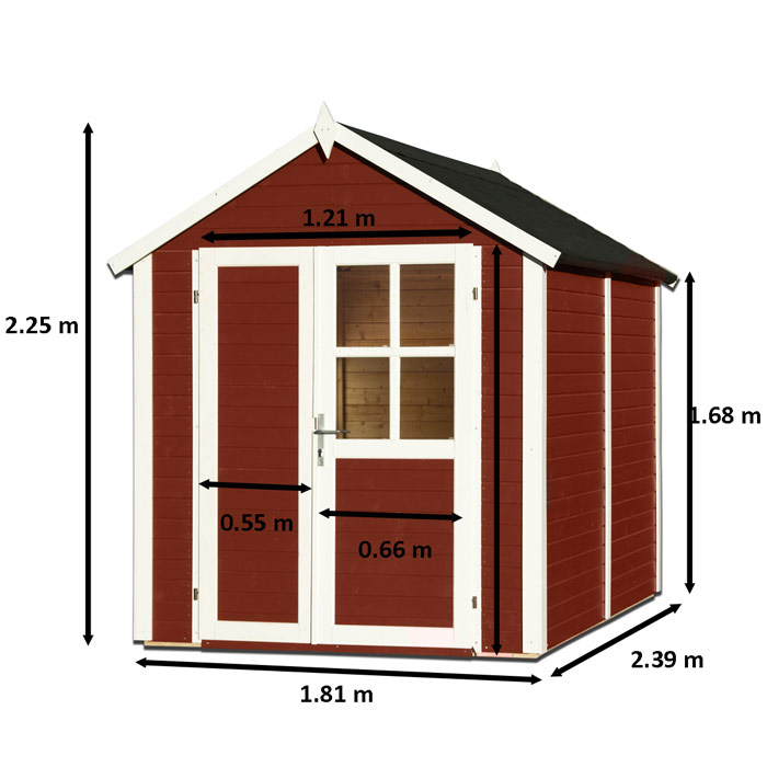 Cabane de jardin cora
