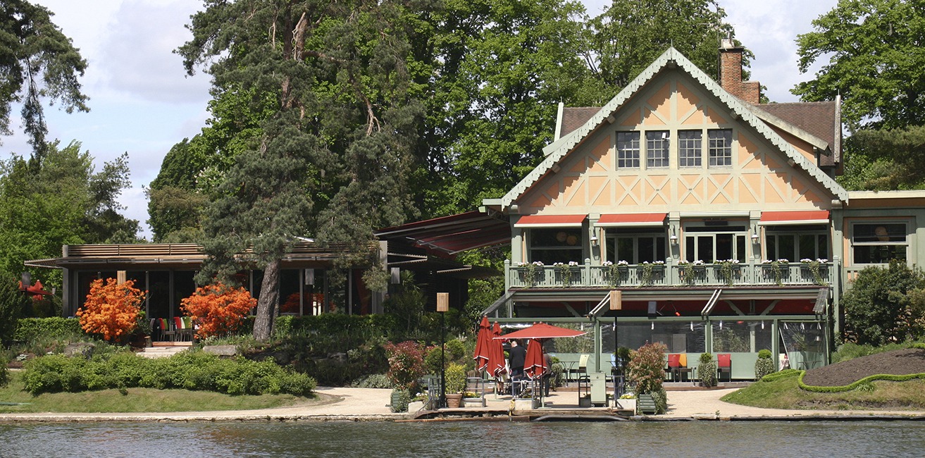 Chalet des iles boulogne soirée