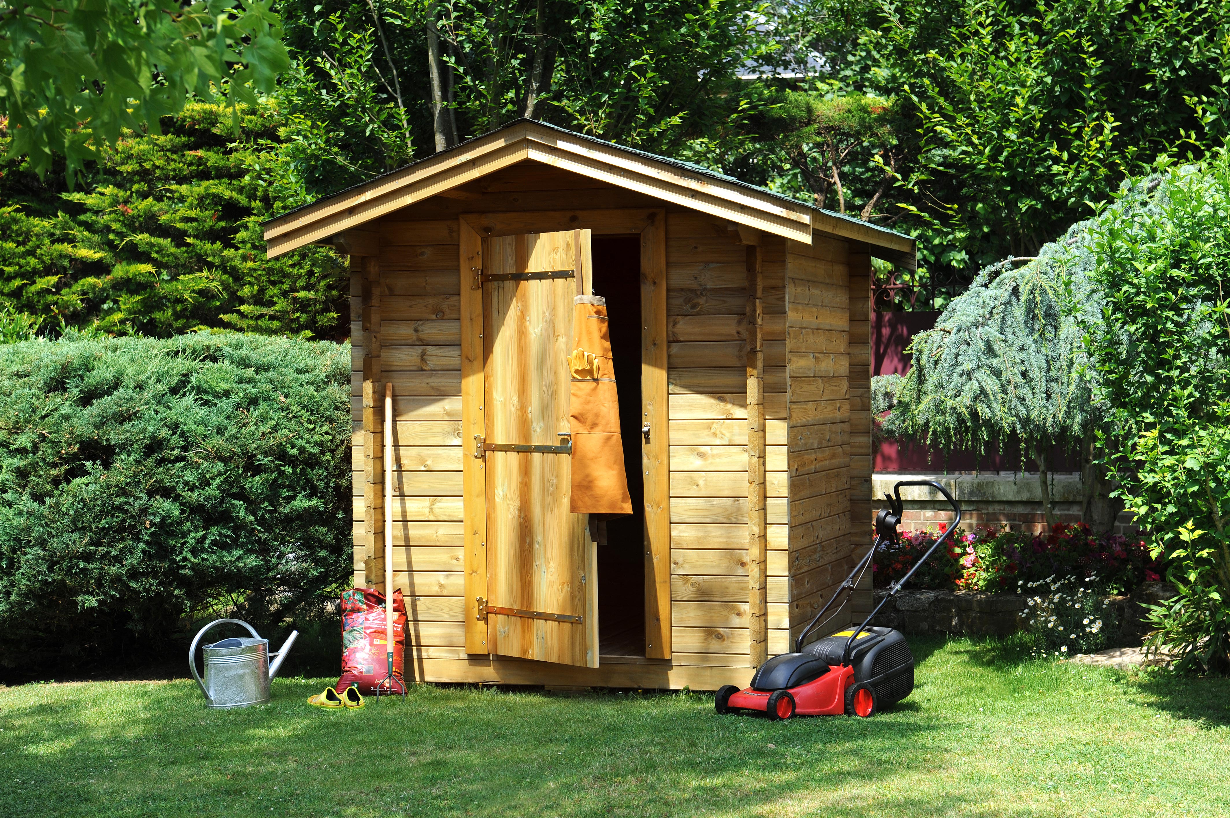 Cabane de jardin non imposable
